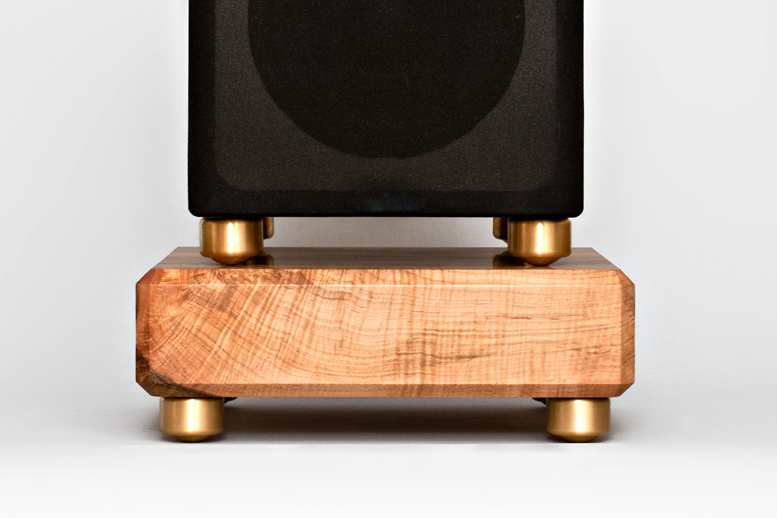 AirDried Solid Maple Speaker Stands